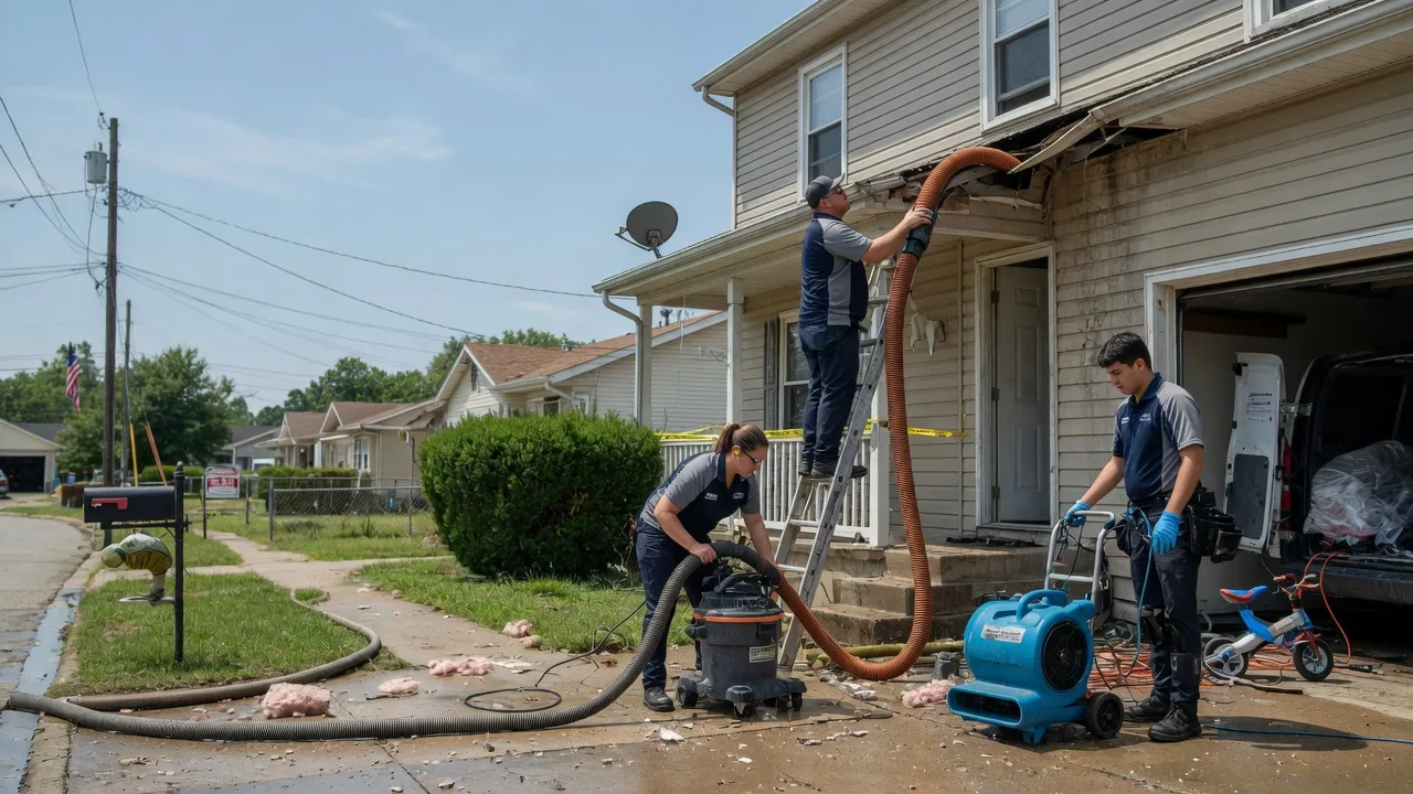Water Damage Restoration in Peotone, IL near me